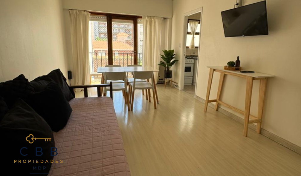 2 Ambientes Chauvin | Totalmente Equipado